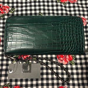 Green wristlet from Target. New with tag.